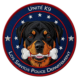 Écusson de l'unité cynophile K9